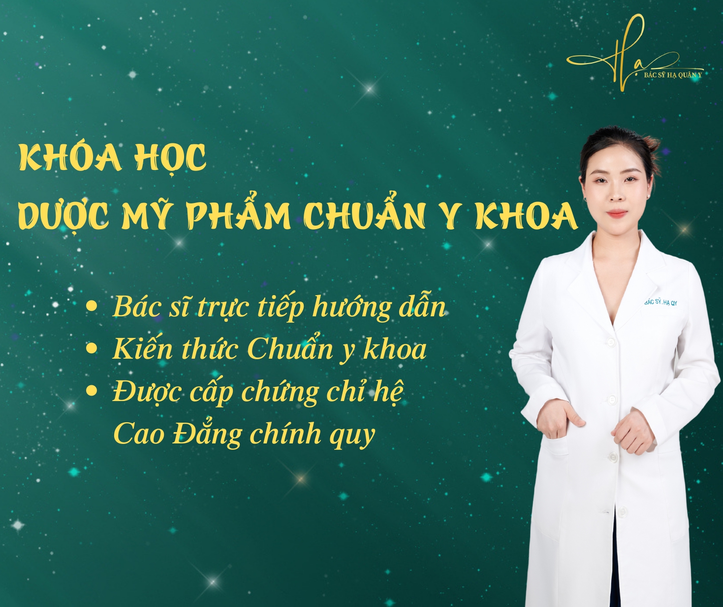 Khóa Dược mỹ phẩm trong Điều trị mụn